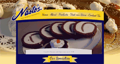 Desktop Screenshot of nastosicecream.com
